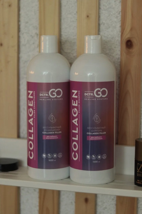 Dctr.Go. Набор для волос шампунь и кондиционер с коллагеном 1000 мл+1000 мл Новосибирск