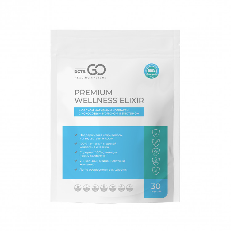Dctr.Go Морской коллаген с кокосовым молоком и биотином Новосибирск