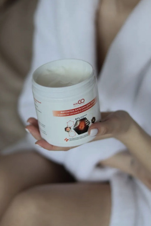 Фитокрем-бальзам (Крем для суставов, фитокрем) для суставов, локтей 250 мл. DctrGo  Новосибирск