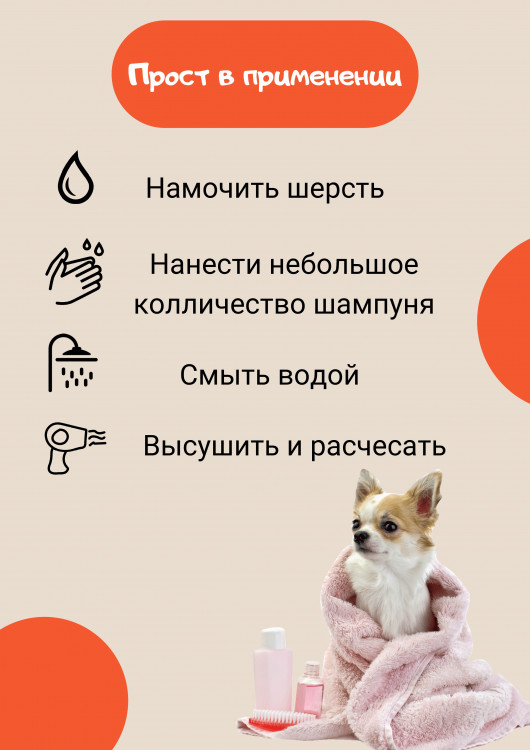 Dctr.Go Шампунь-бальзам для животных  Sнampoo Therapy "Мультиуход" 250 ml Новосибирск