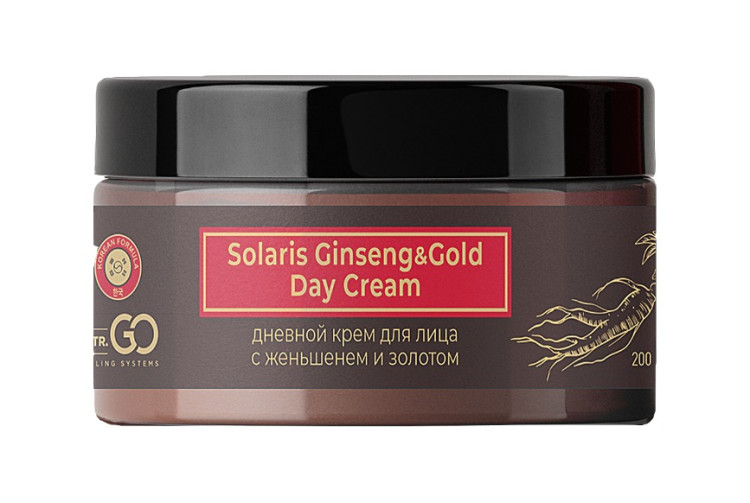 Крем  дневной для лица с корейским женьшенем и золотом 200 мл Новосибирск